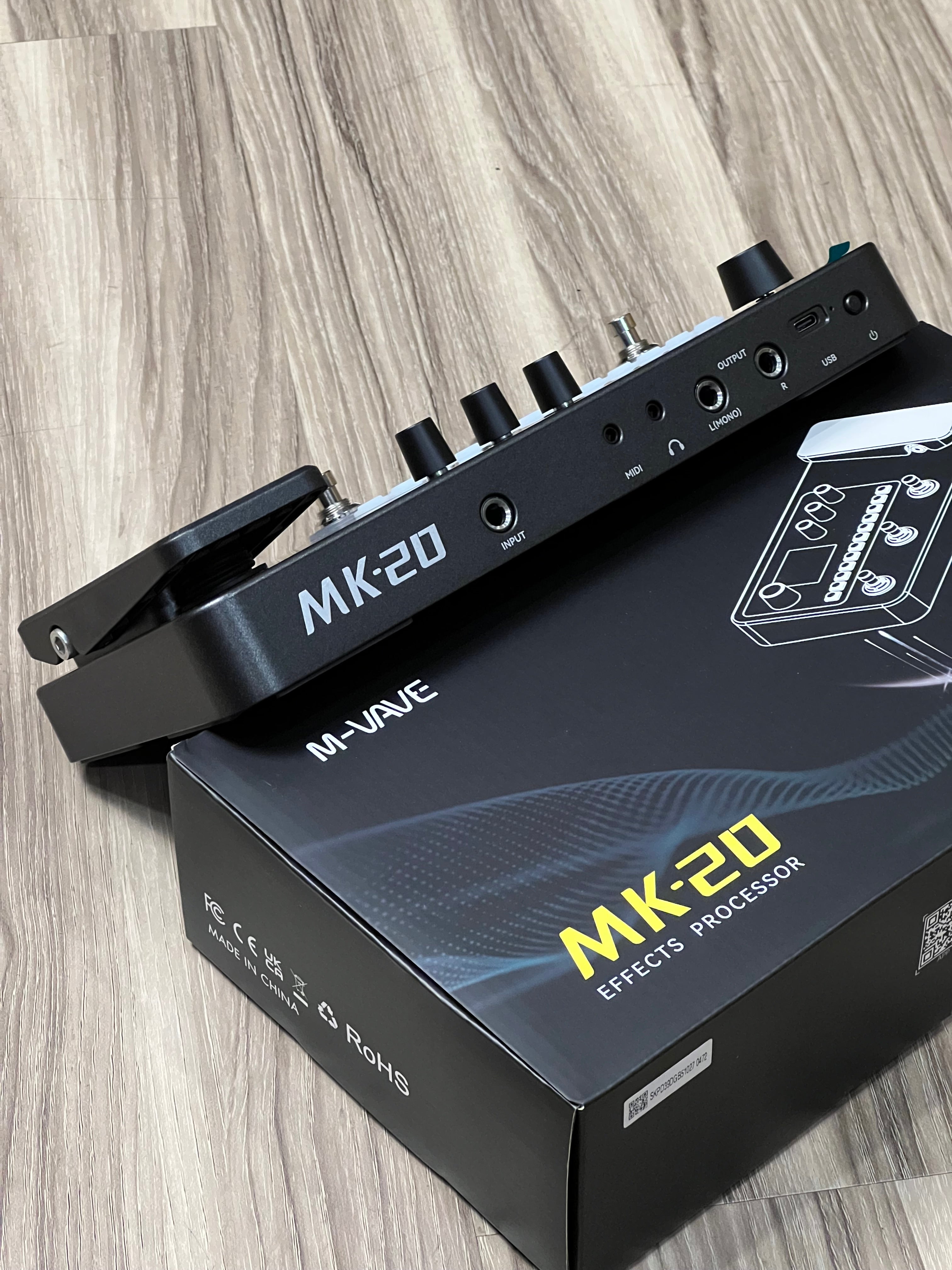M-VAVE MK20 Guitar Multi-Effect Processor – nafiriguitar.com