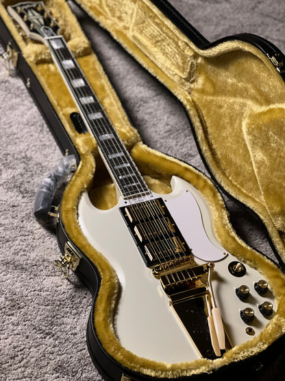 Epiphone 1963 Les Paul SG Custom With Maestro Vibrola in Classic White 26031520675