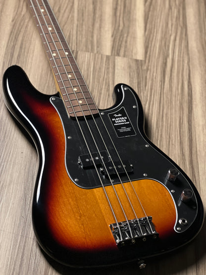 Fender Player II Precision Bass Guitar With RW FB In 3 Tone Sunburst