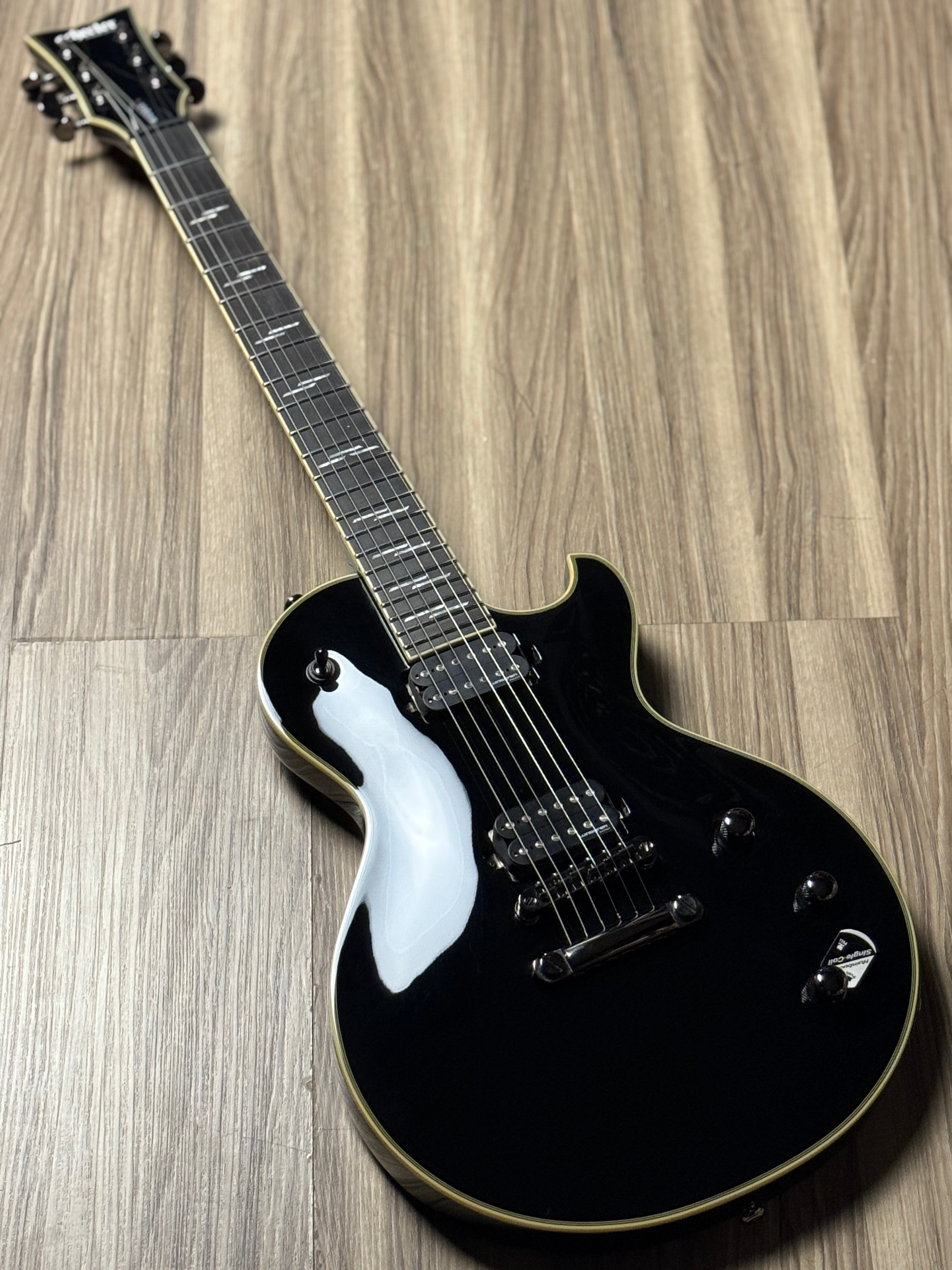 shecter black jack エレキギター　レフティ Schecter Tempest Black Jack Left-Handed 2009 – Black Gloss