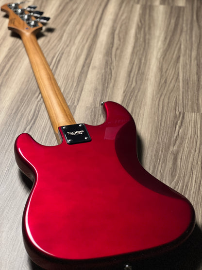 SQOE SPJ600 Roasted Maple Series in Candy Apple Red