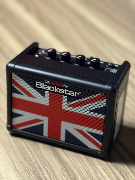 Blackstar Fly3 Mini 3W Combo Union Jack Flag in Black