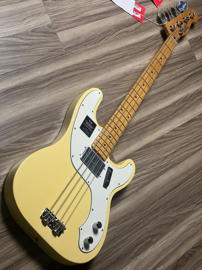 Fender American Vintera II 70s Telecaster Bass with Maple FB in Vintera White