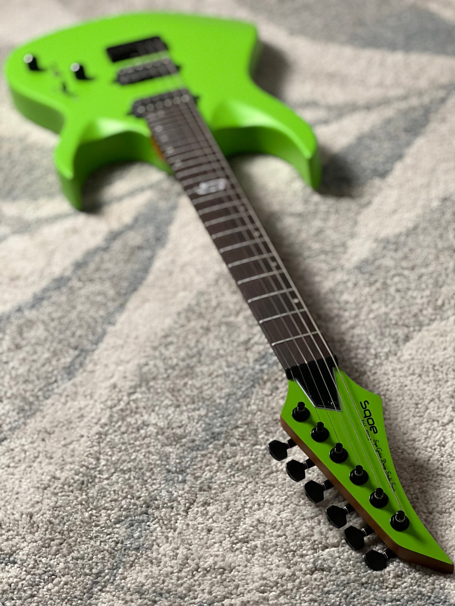 SQOE SEIB6S RGS in Satin Steele Green