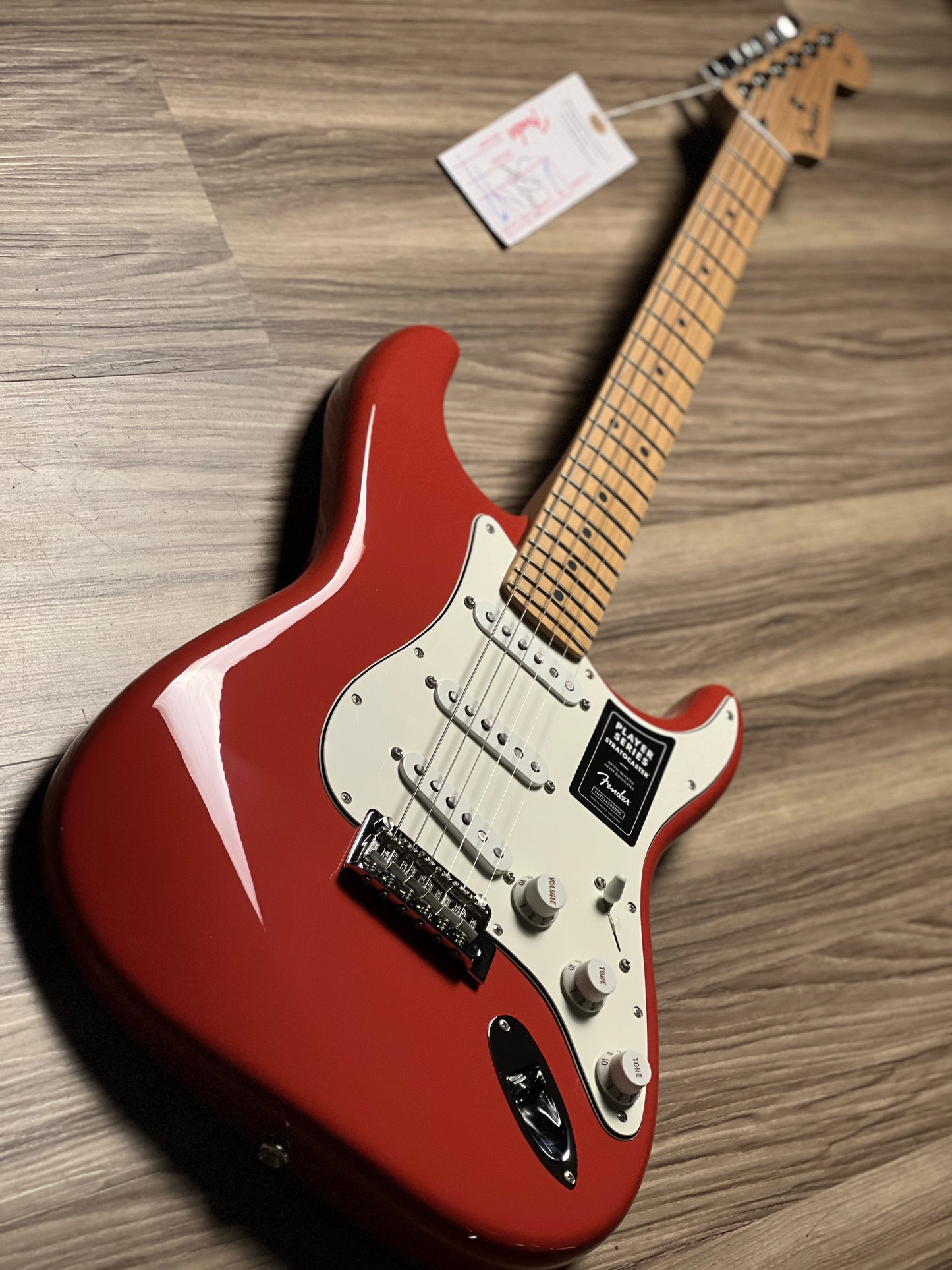 Fender FSR Player Stratocaster Fat 50s with Roasted Maple FB in Fiesta Red