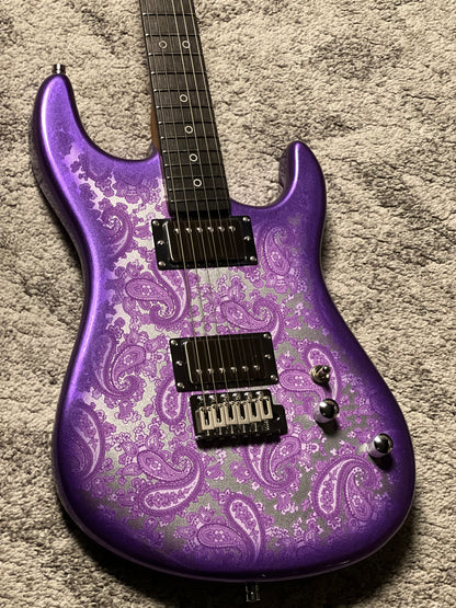 Dhatarattha Performance DST HH in Purple Paisley with Rosewood FB