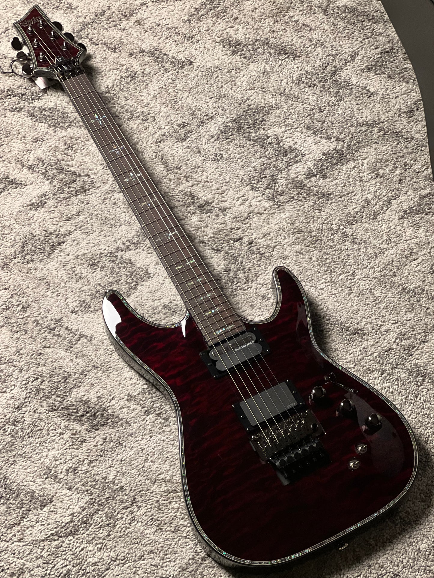 Schecter Hellraiser C-1 FR S BCH in Black Cherry 24111562