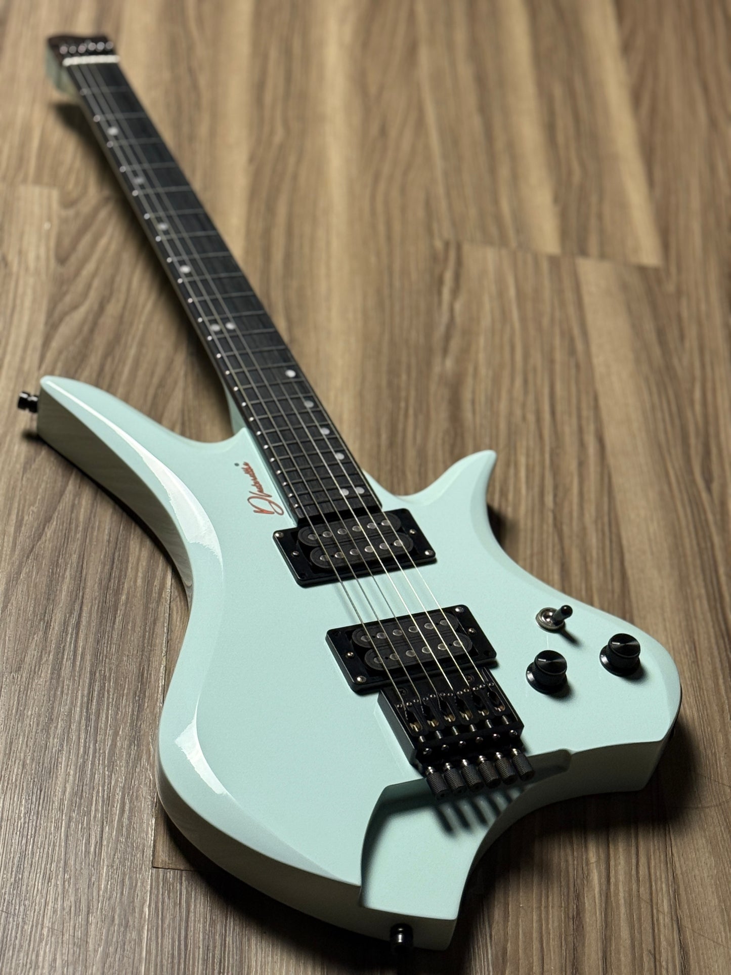 Dhatarattha Custom DHL in Seafoam Green with Rosewood FB