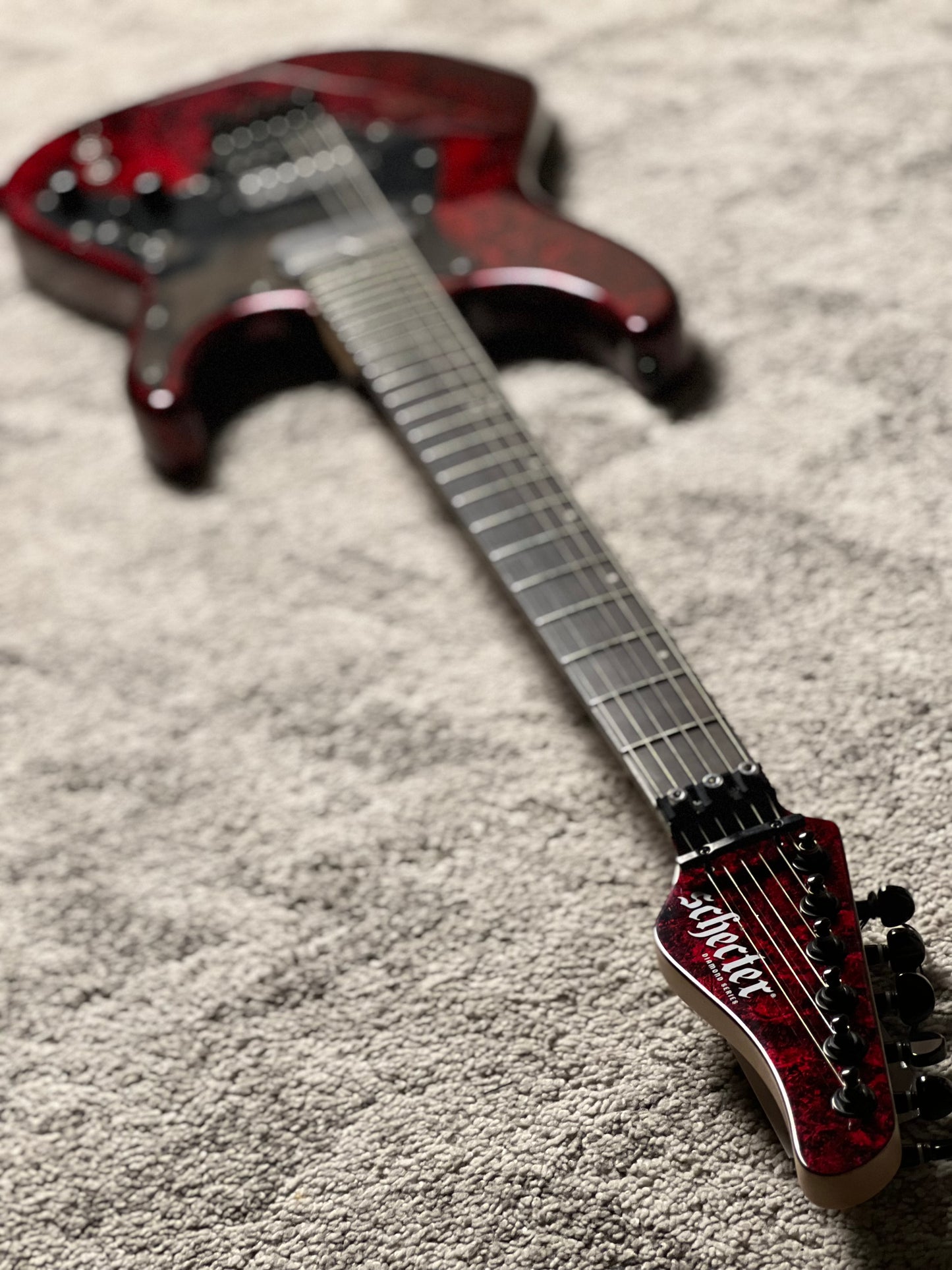Schecter Sun Valley Super Shredder FR-S in Red Reign IM25042148