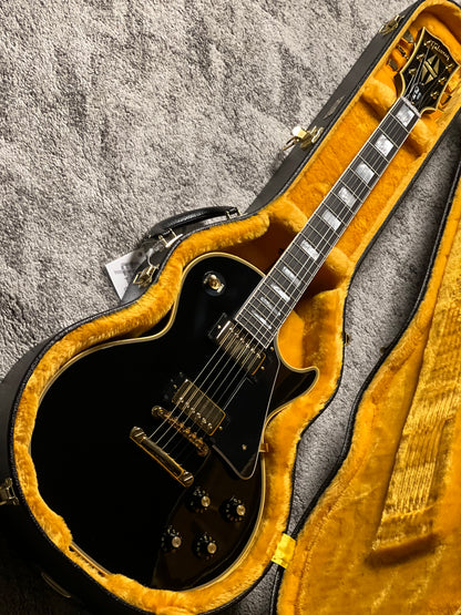 Gibson 1968 Les Paul Custom Reissue Gloss in Ebony w/Case 602878
