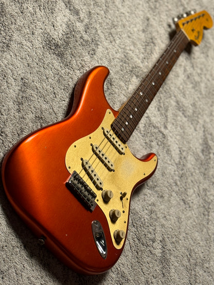 Fender Custom Shop 1966 Stratocaster Journeyman Relic in Faded Candy Apple Red 2019 CZ544127