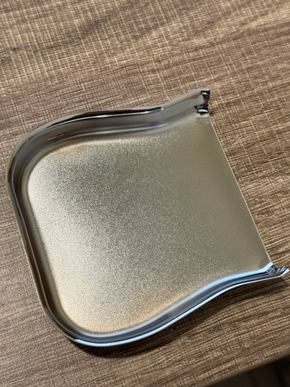 Vintage Ashtray Style Guitar Bridge Cover Protector for Telecaster Guitar Chrome