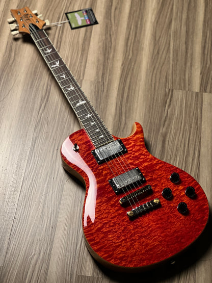 PRS SE 594 Quilt Limited Edition Singlecut in Blood Orange