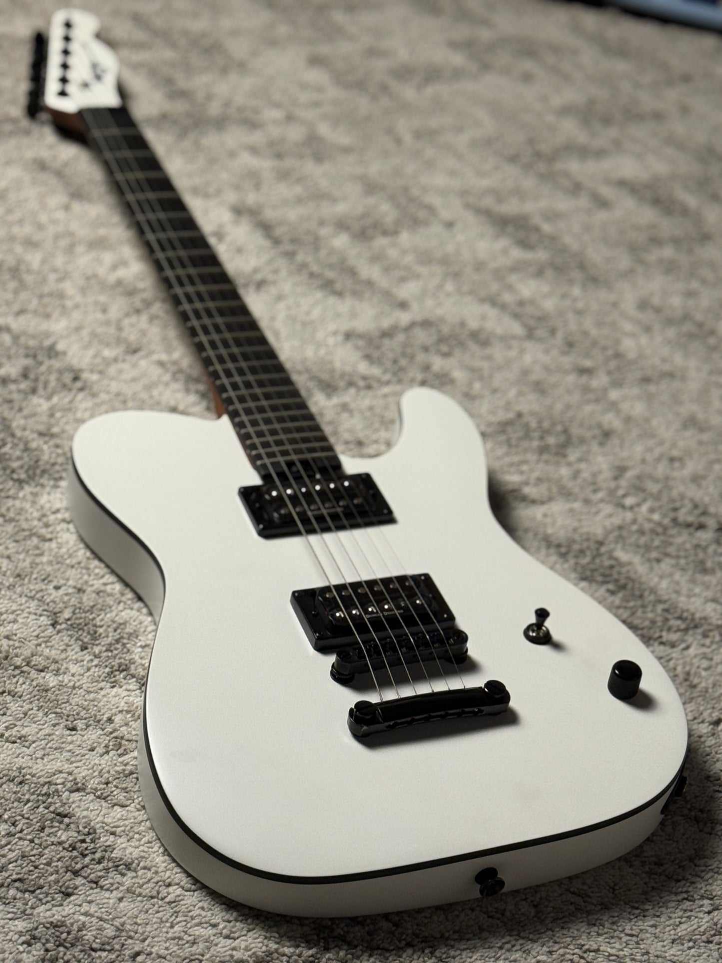 Charvel Joe DuPlantier San Dimas Style 2 HH - Joe D Satin White ISC2400264 (USED)