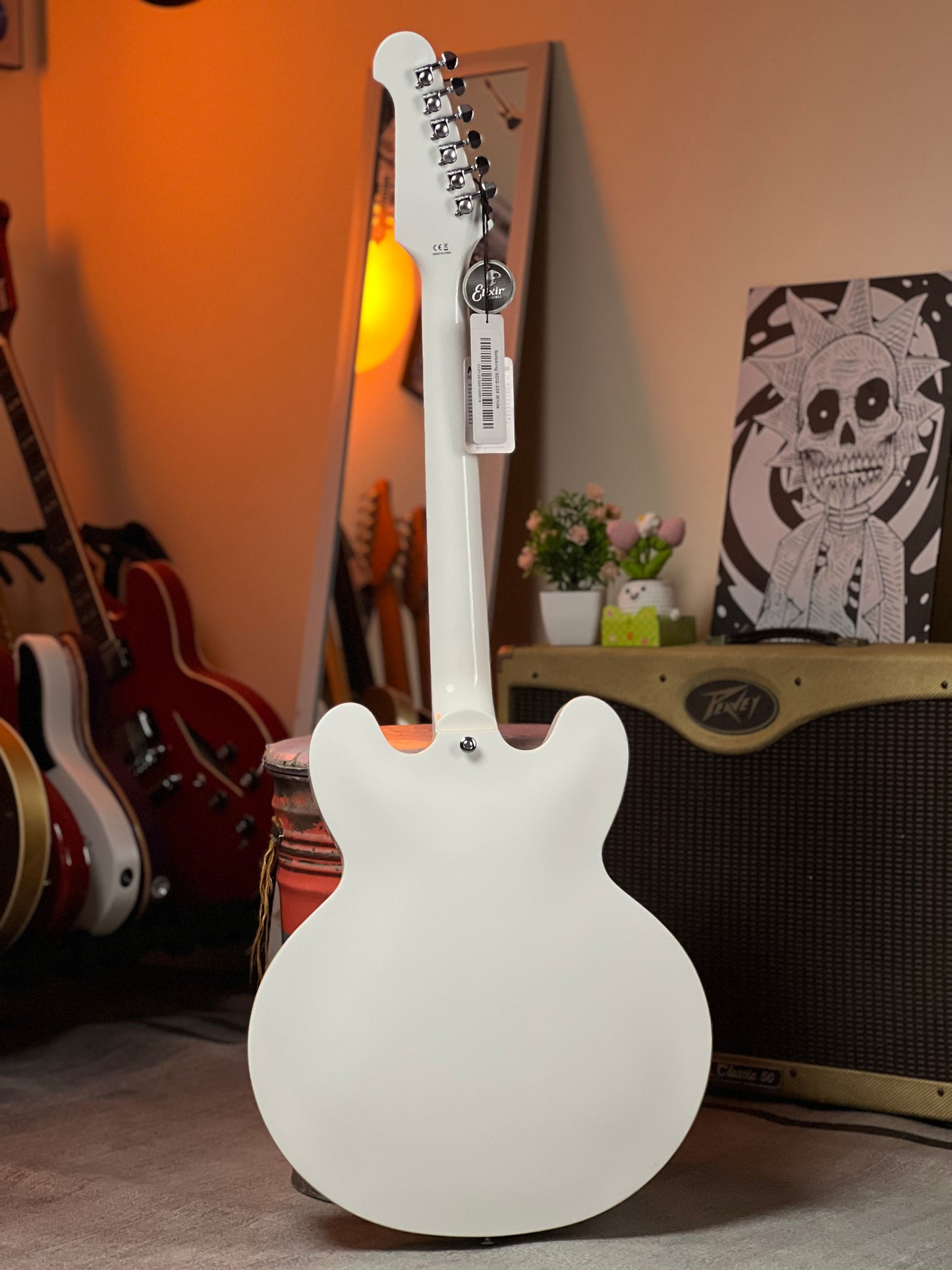 Soloking SDG-335 Dave Grohl Style Tribute in Alpine White