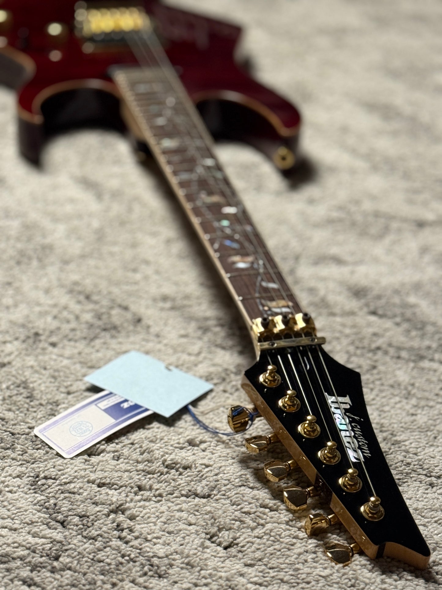 Ibanez J Custom RG8565R-CWR in Charmant Wine Red with Case F2516778