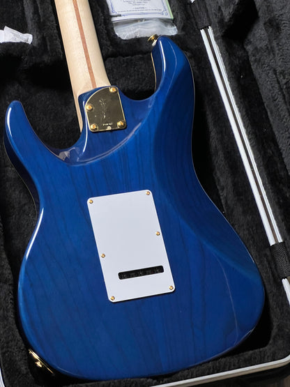 Fujigen FGN Guitars Expert EOS Odyssey in Navy Blue with Hardshell Case C230462 (USED)