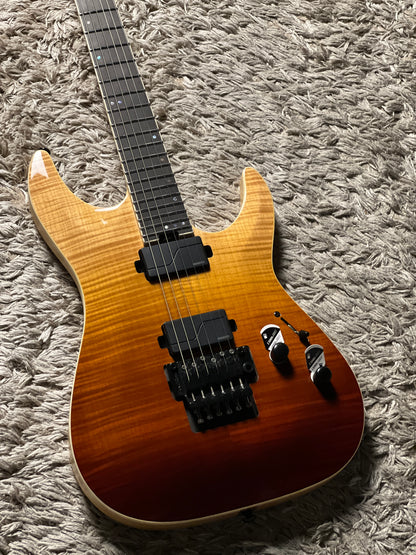 Schecter C-1 FR SLS Elite in Antique Fade Burst