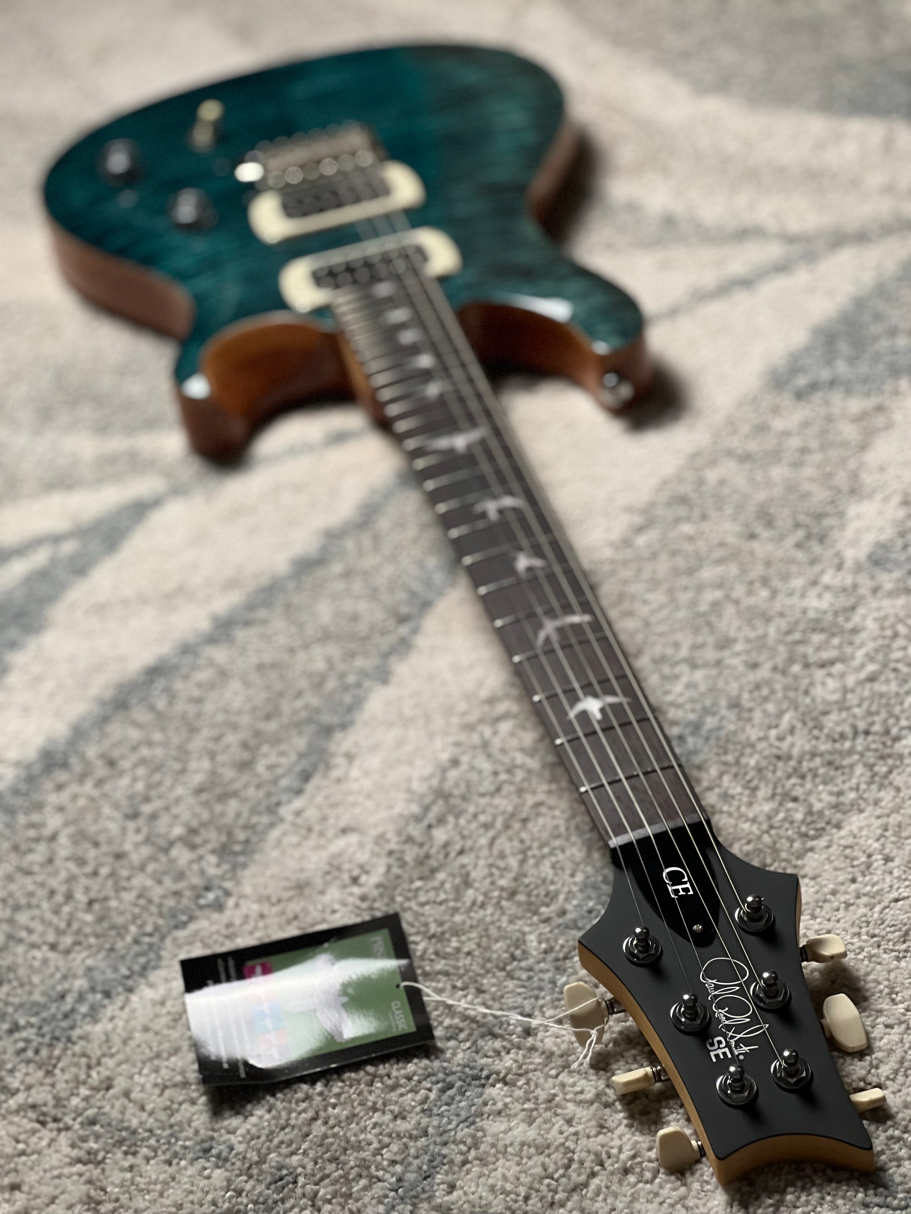 PRS SE CE 24 Bolt On in Slate Blue – nafiriguitar.com