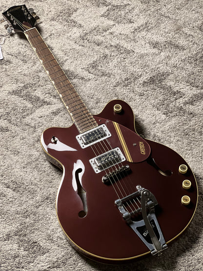 Gretsch Ltd Ed G2604T Streamliner Rally 2 Center Block with Laurel FB in Oxblood/Walnut