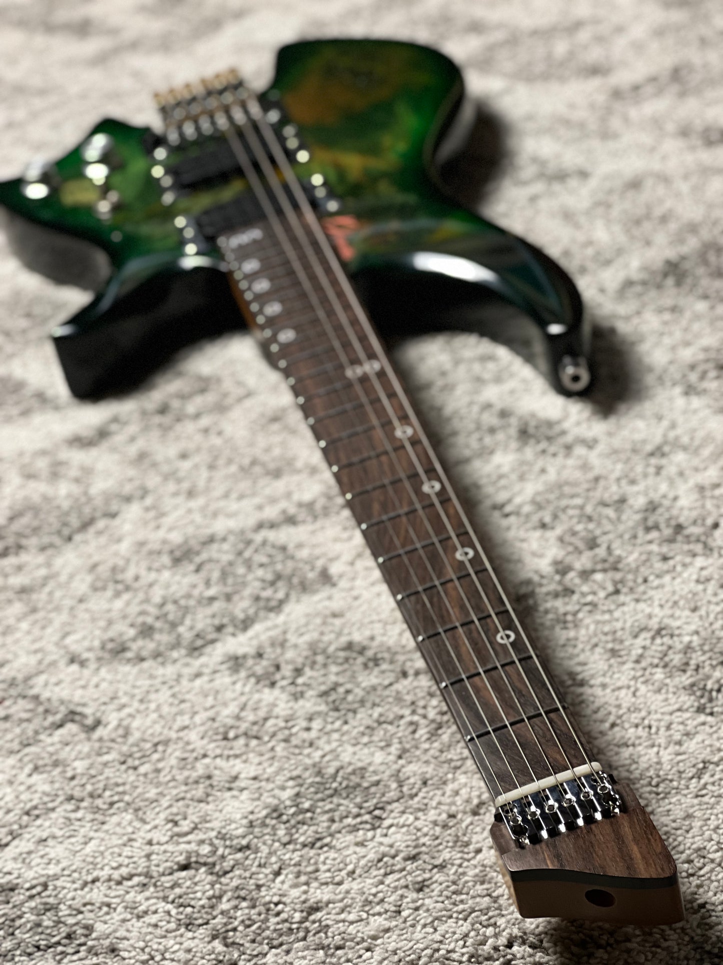 Dhatarattha Custom DHL in Jade Burl Top with RW FB Nafiri Special Run