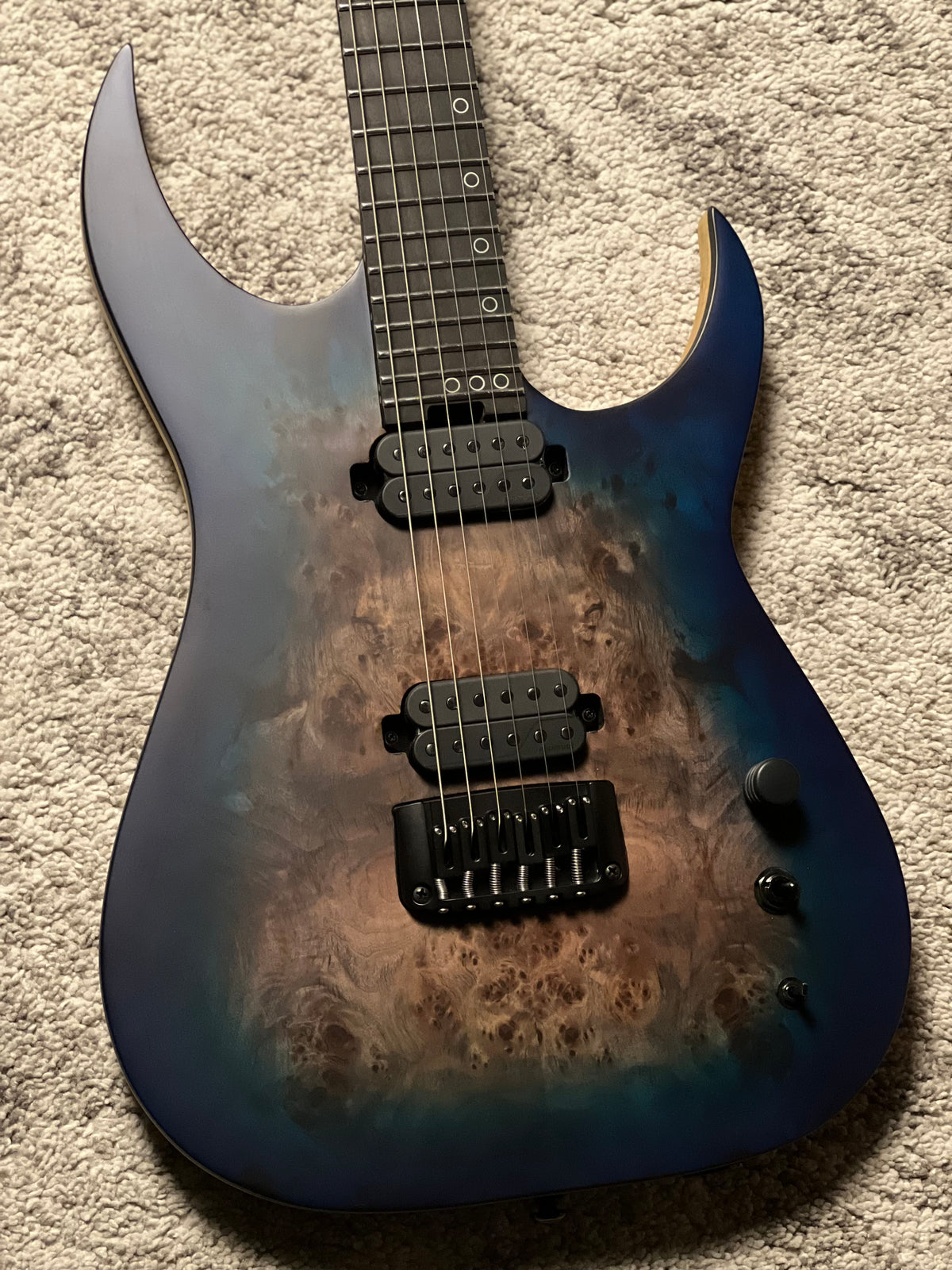 Schecter Keith Merrow KM-6 MK-III Artist in Blue Crimson W23070046