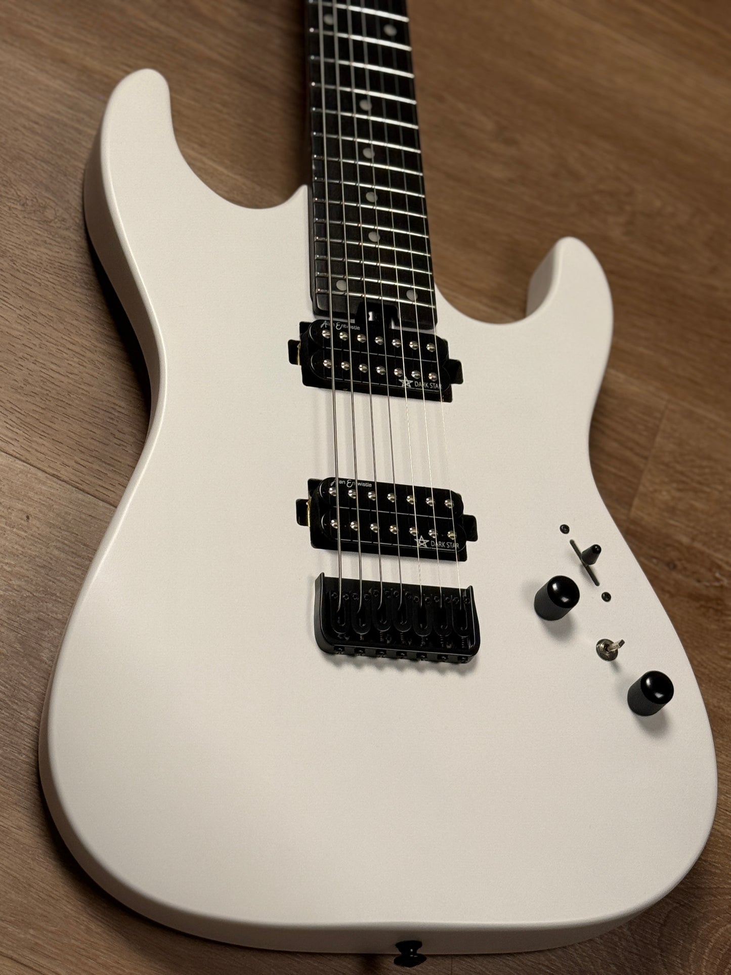 Soloking MS-7 Custom X HH LS in Satin White