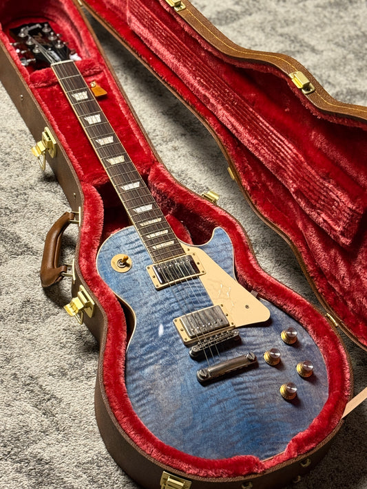 Gibson Les Paul Standard 50s Figured Top in Ocean Blue w/Case 229930097