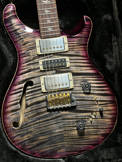 PRS 40th Anniversary Special Semi Hollow Limited Edition in Charcoal Purple Burst 0419137