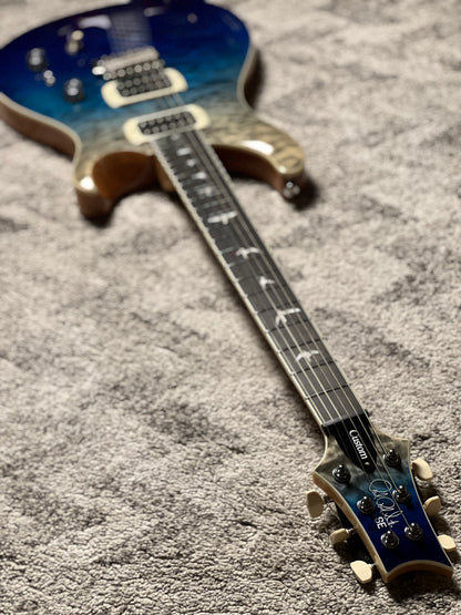 PRS SE Custom 24-08 Quilt in Blue Fade Limited Edition