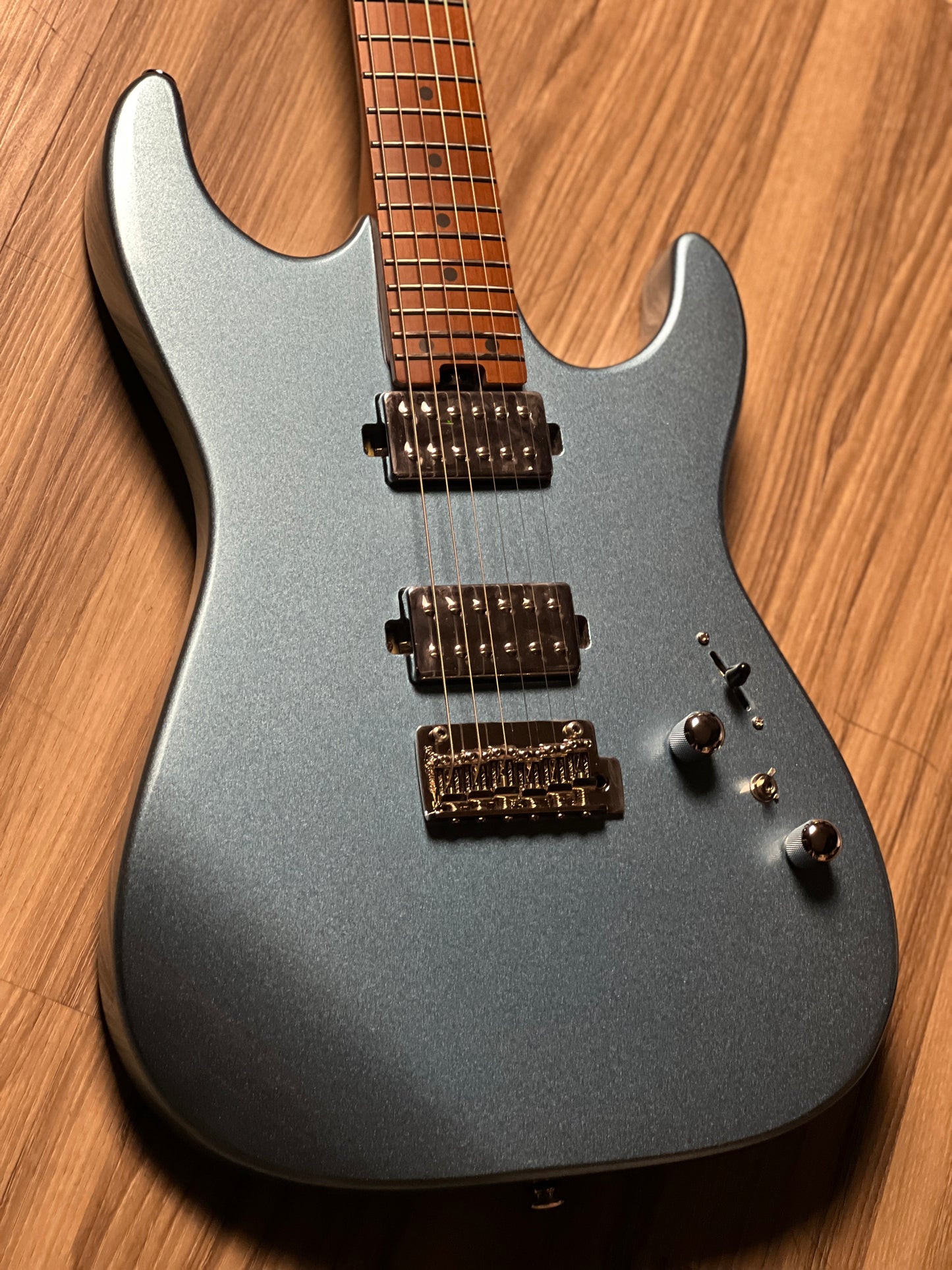 Soloking MS-1 Custom 24 HH MKII in Ice Blue Metallic