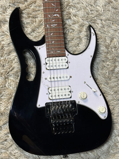 Ibanez Steve Vai JEM-JR in Black I260815026 (USED)