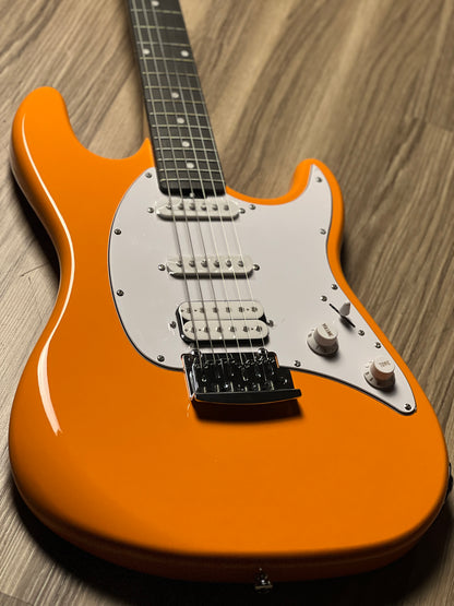 Sterling By Music Man Cutlass CT20 with Amaranth FB in Sunrise Orange