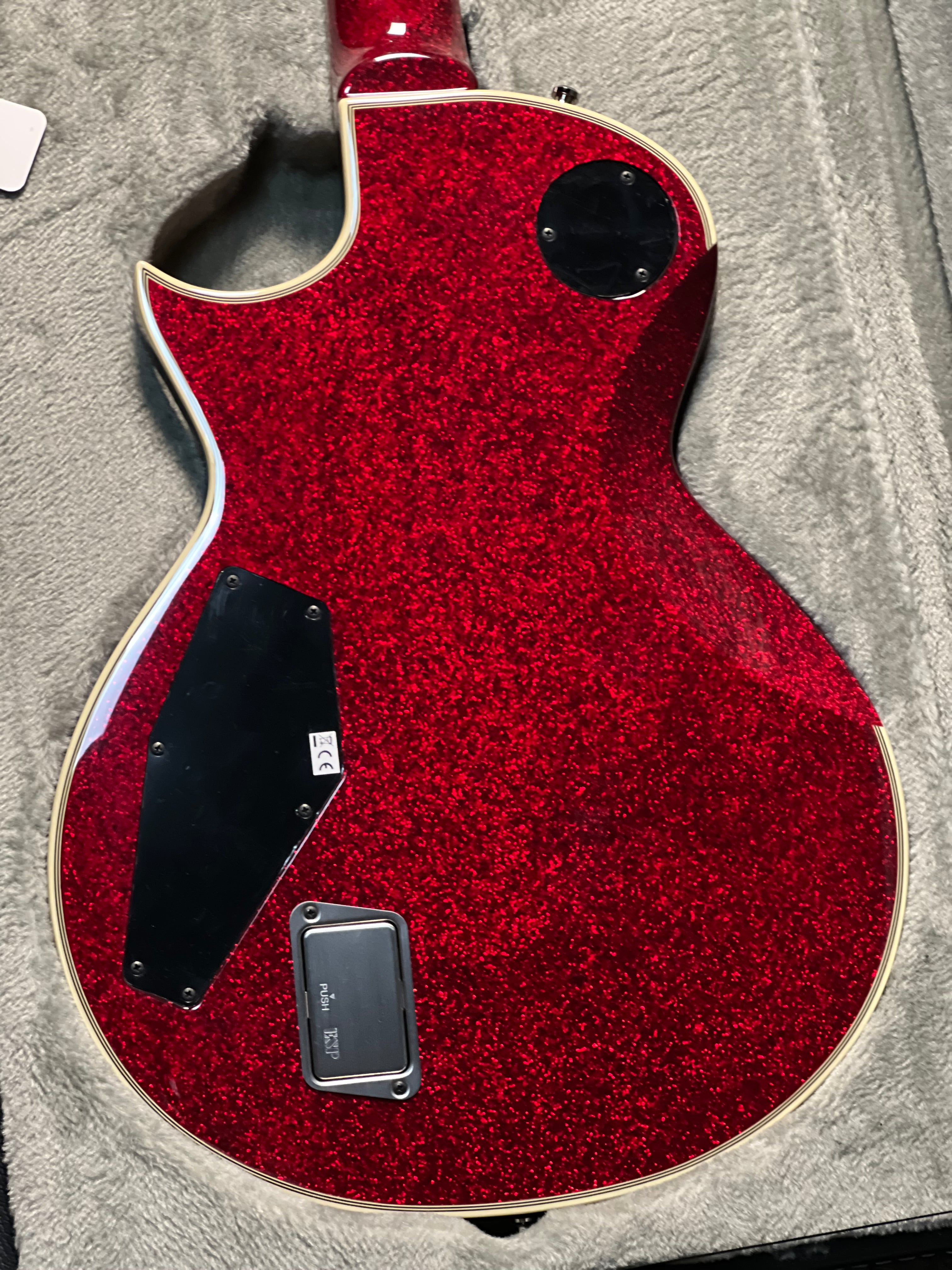 ESP E-II Eclipse in Red Sparkle ES8413183 – nafiriguitar.com