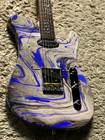 Dhatarattha Custom DTL Artist Hand Paint "Marble Swirl”