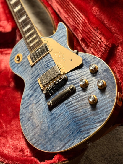 Gibson Les Paul Standard 50s Figured Top in Ocean Blue w/Case 229930097