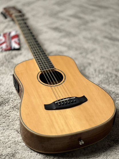 Tanglewood TRX2 E Roadster X Series Travel Electro-Acoustic Guitar in Natural Gloss