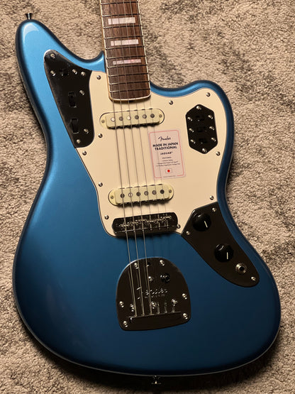 Fender Japan Traditional Late 60s Jaguar with RW FB in Lake Placid Blue JD26003584