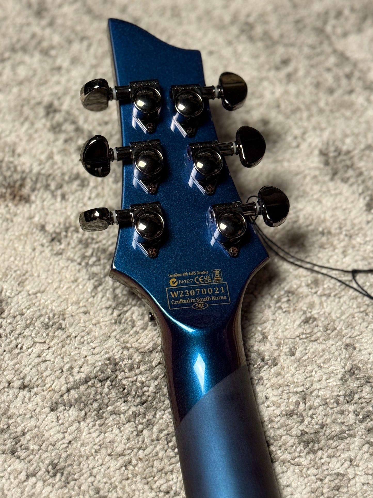 Schecter Hellraiser Hybrid C-1 FR UV in Ultra Violet W23070021