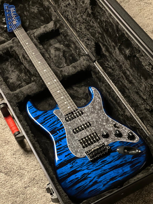 Saito S-622CS BEYOND SSH in Ao Oni with Hardshell Case 253390
