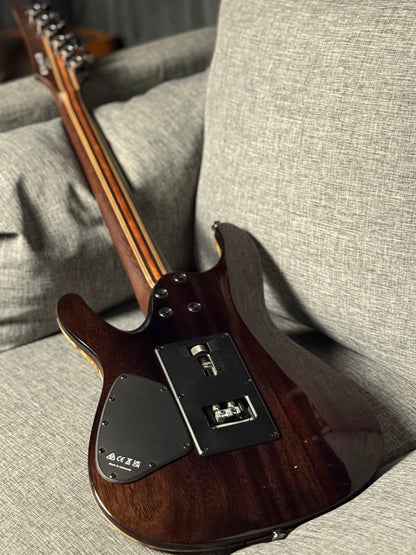 Ibanez Premium S1070PBZ in Charcoal Black Burst 250812461 (USED)