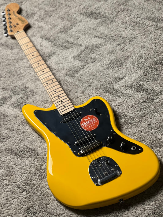 Squier FSR Affinity Series Jaguar with Maple FB in Graffity Yellow
