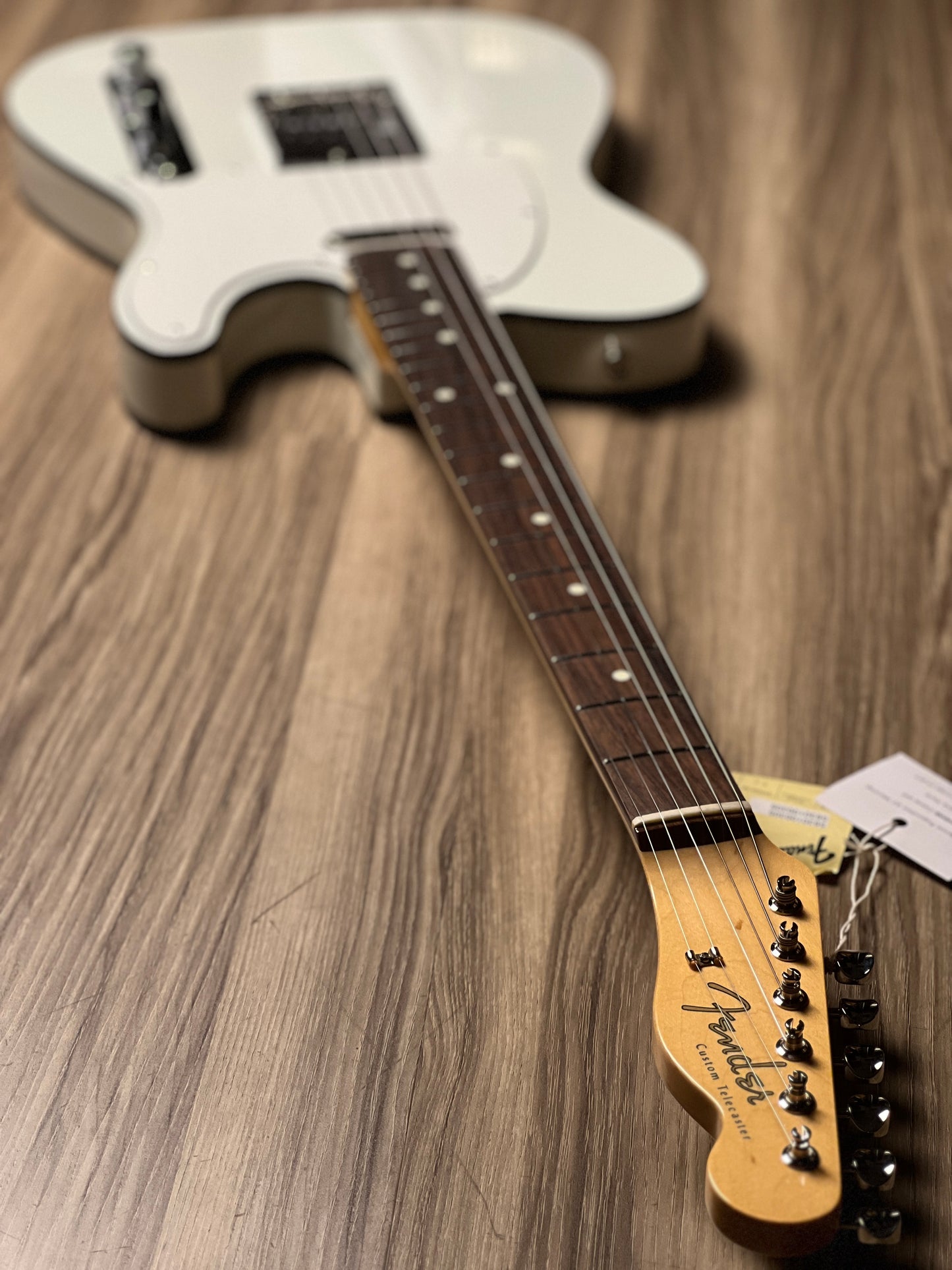 Fender FSR MIJ Traditional 60s Telecaster Custom with RW FB in Olympic White JD24014475