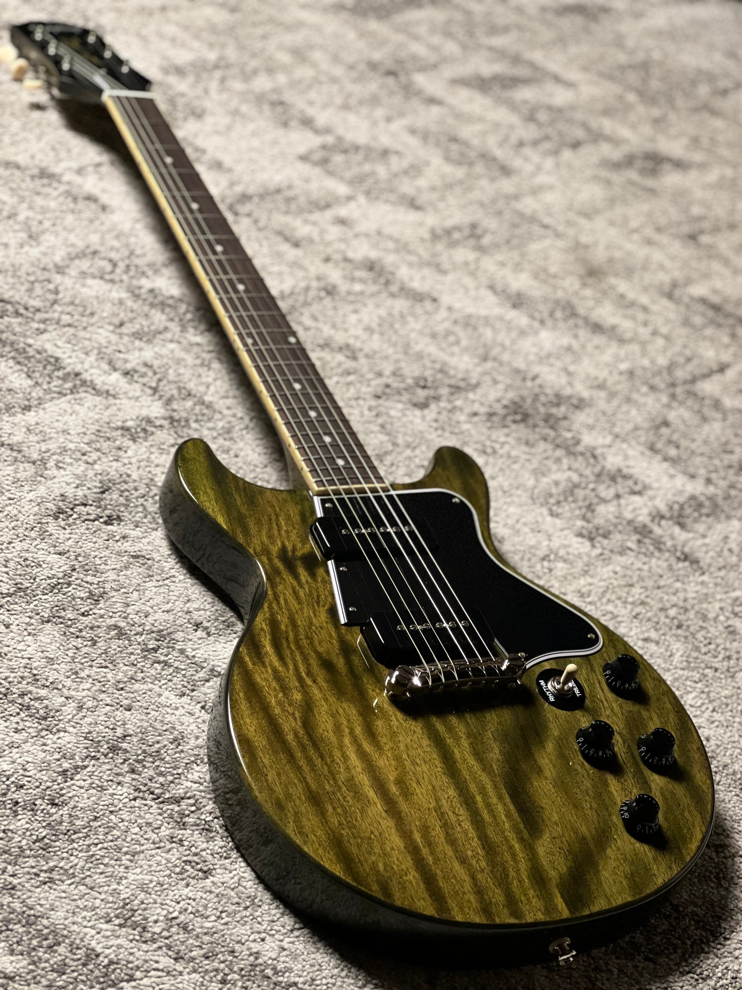 Epiphone Les Paul Special Double Cut in Silver Fox