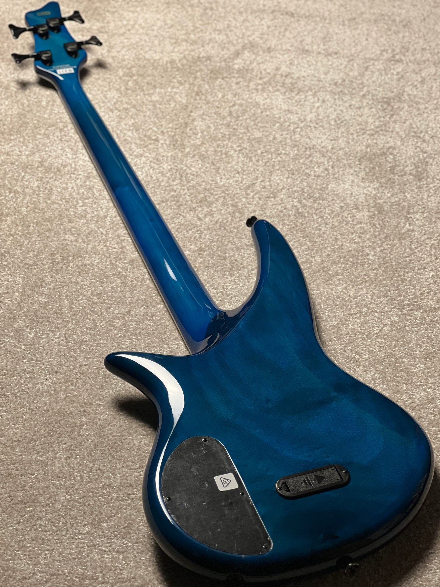 Jackson X Series Spectra Bass SBX QM IV with Laurel FB in Amber Blue Burst (USED)