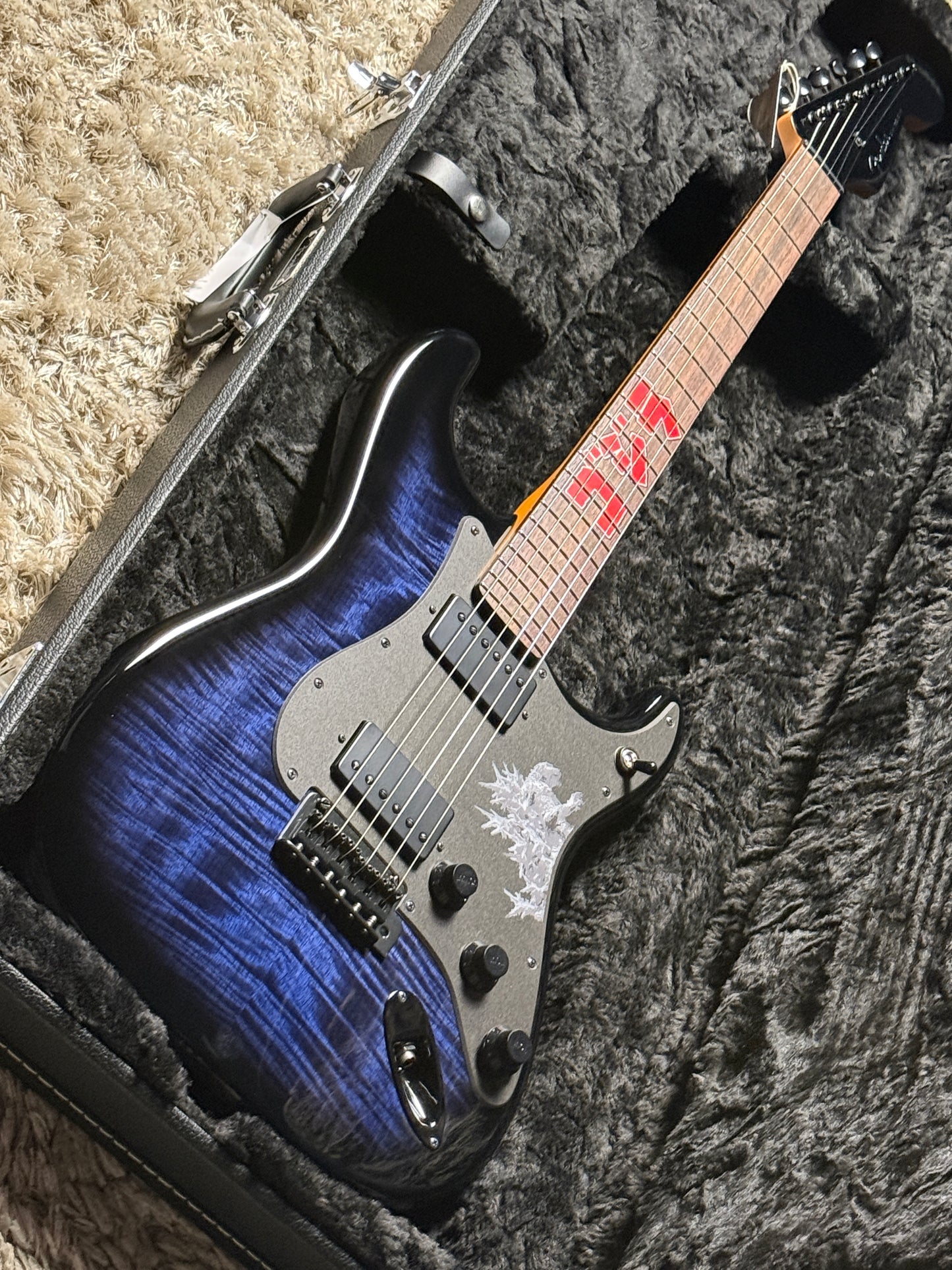 Fender Japan Limited Edition Godzilla Stratocaster with RW FB JD25019975