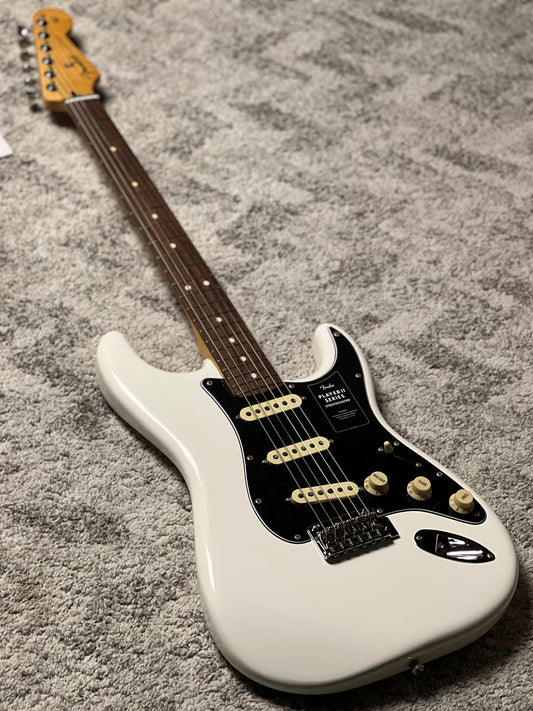 Fender Player II Stratocaster with RW FB in Polar White MXS24030919