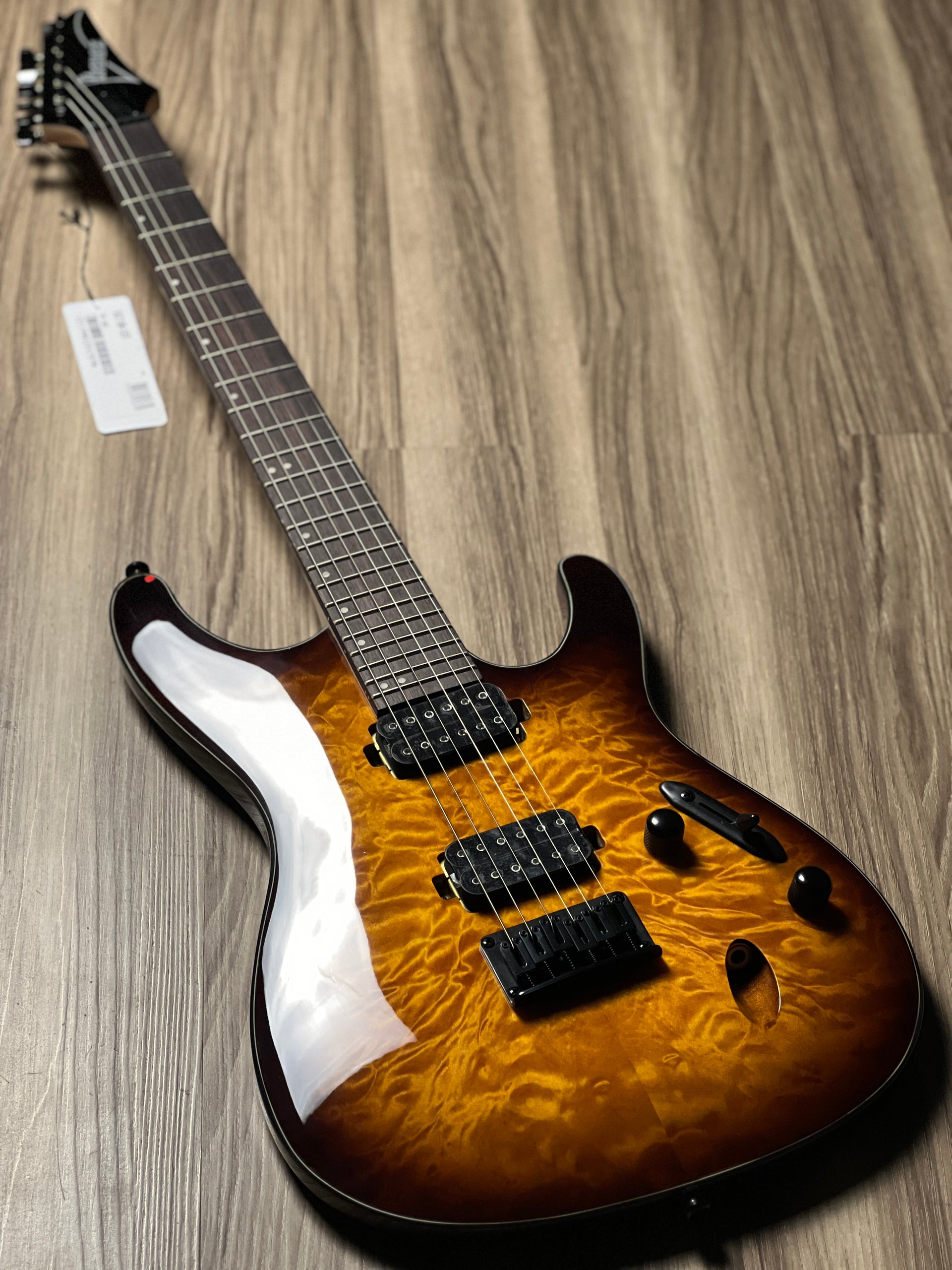 Ibanez S621QM-DEB In Dragon Eye Burst – nafiriguitar.com