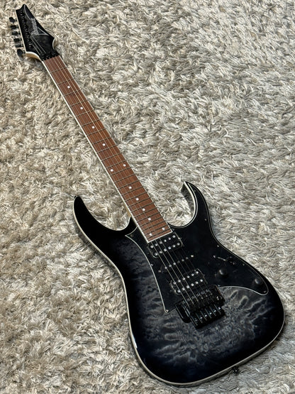 Ibanez RG450QMB-TGB in Transparent Gray Burst I261000621 (USED)