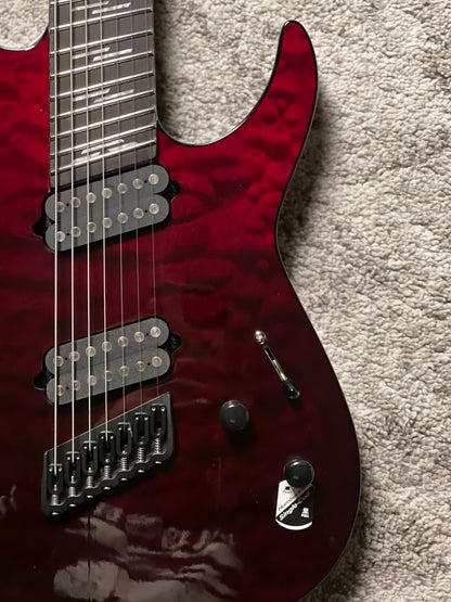 Schecter Reaper 7 Elite MS BB - Blood Burst